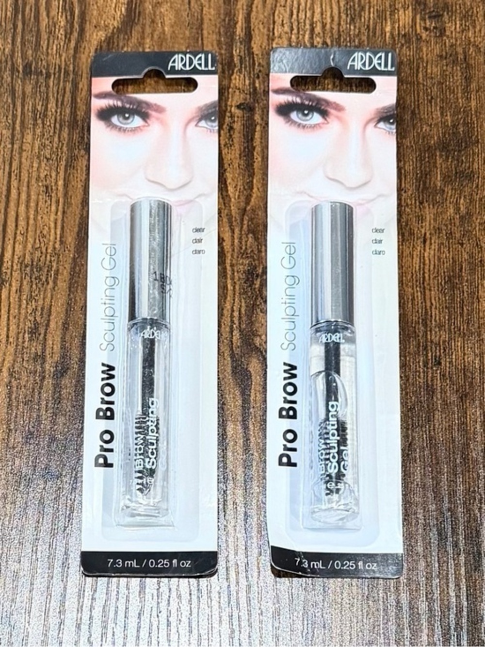 Ardell Pro Brow Sculpting Gel - Clear (Set of 2)